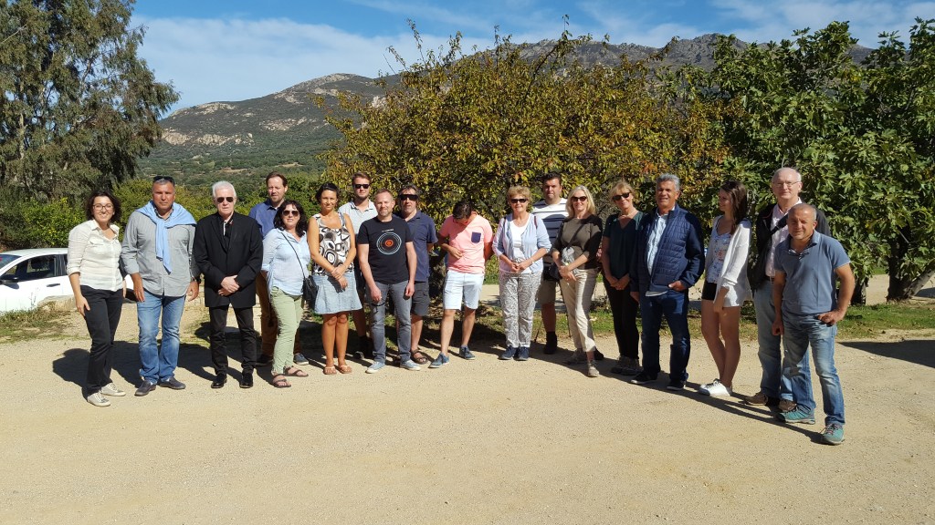 Des journalistes et des blogueurs belges et néerlandais découvrent la&nbsp;Haute-Corse