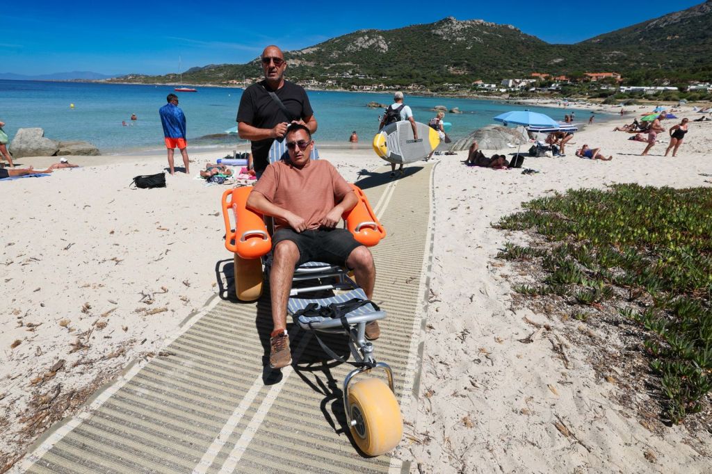 accessibilité PMR plages calvi-balagne